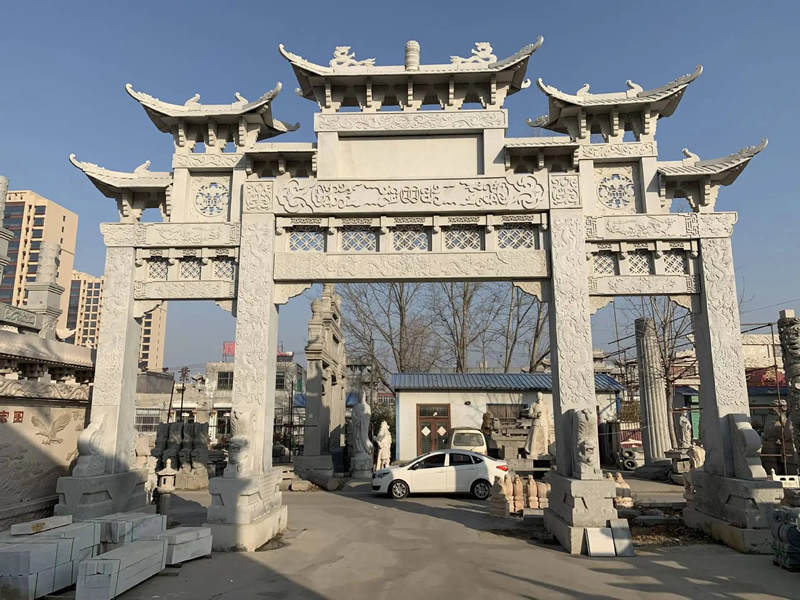 湖南石雕牌樓牌坊