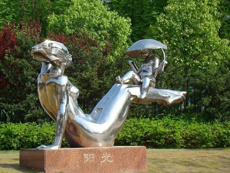 湖南人物不銹鋼雕塑